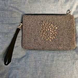 Silver/Gold Beaded Wristlet